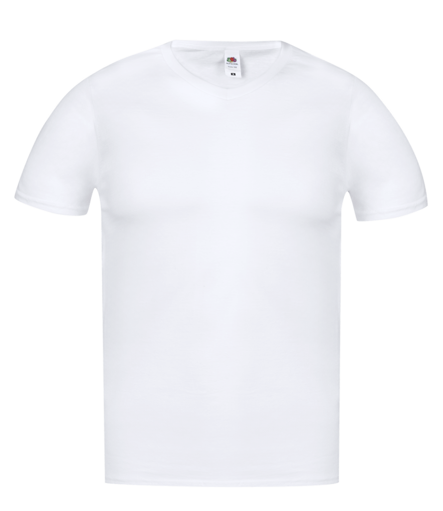 Camiseta Adulto Blanca Iconic V-Neck